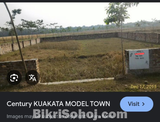 Kuakata Model Town Plot Sale.